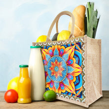 Load image into Gallery viewer, Linen DIY Flower Diamond Painting Purses for Women Adults Kids Craft (Mandala)
