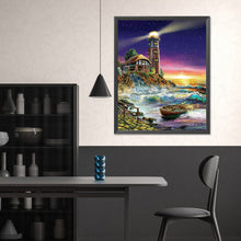 Load image into Gallery viewer, Seaside Lighthouse 40*50CM (canvas) Full Square Drill Diamond Painting
