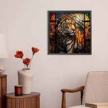 Load image into Gallery viewer, Tiger 30*30CM (canvas) Full Round Drill Diamond Painting
