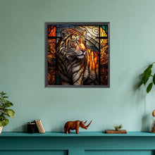Load image into Gallery viewer, Tiger 30*30CM (canvas) Full Round Drill Diamond Painting
