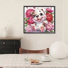 Load image into Gallery viewer, Bulldog 35*30CM (canvas) Partial Special-Shaped Drill Diamond Painting
