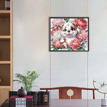 Load image into Gallery viewer, Bulldog 35*30CM (canvas) Partial Special-Shaped Drill Diamond Painting
