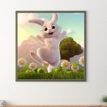 Load image into Gallery viewer, Rabbit 35*35CM (canvas) Full Round Drill Diamond Painting
