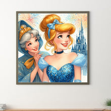 Load image into Gallery viewer, Princess 50*50CM (canvas) Full Round Drill Diamond Painting
