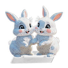 Load image into Gallery viewer, 5D DIY Acrylic Rabbit Desktop Diamond Art Kits for Home Office Decor (Rabbit)
