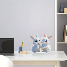 Load image into Gallery viewer, 5D DIY Acrylic Rabbit Desktop Diamond Art Kits for Home Office Decor (Rabbit)
