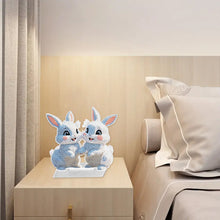 Load image into Gallery viewer, 5D DIY Acrylic Rabbit Desktop Diamond Art Kits for Home Office Decor (Rabbit)
