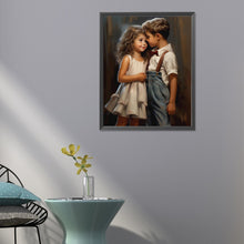 Load image into Gallery viewer, Sweet Couple 40*50CM (canvas) Full Round Drill Diamond Painting
