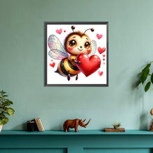 Load image into Gallery viewer, Cute Bee 30*30CM (canvas) Full Round Drill Diamond Painting
