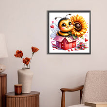 Load image into Gallery viewer, Cute Bee 30*30CM (canvas) Full Round Drill Diamond Painting
