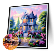 Load image into Gallery viewer, Woods House 30*30CM (canvas) Full Round Drill Diamond Painting
