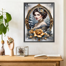 Load image into Gallery viewer, Noble Lady 30*40CM (canvas) Full Round Drill Diamond Painting
