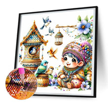 Load image into Gallery viewer, Goblin And Bird&#39;S Nest 30*30CM (canvas) Full Round Drill Diamond Painting
