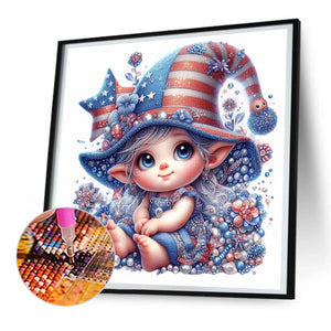 Flag Goblin 30*30CM (canvas) Full Round Drill Diamond Painting