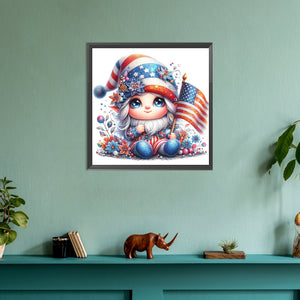 Flag Goblin 30*30CM (canvas) Full Round Drill Diamond Painting