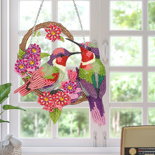 Load image into Gallery viewer, Cute Acrylic Bird Single-Side Diamond Art Hanging Pendant for Home Wall Decor
