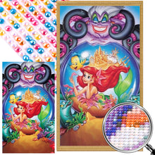 Load image into Gallery viewer, Mermaid Ariel 40*70CM (canvas) Full AB Round Drill Diamond Painting
