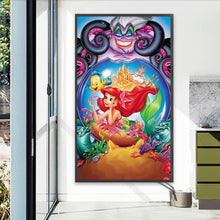 Load image into Gallery viewer, Mermaid Ariel 40*70CM (canvas) Full AB Round Drill Diamond Painting
