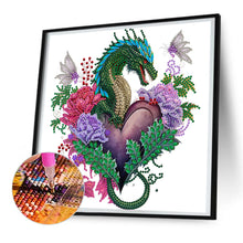 Load image into Gallery viewer, Circling Dragon 30*30CM (canvas) Partial Special-Shaped Drill Diamond Painting
