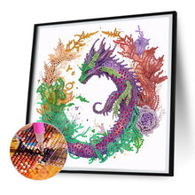 Load image into Gallery viewer, Circling Dragon 30*30CM (canvas) Partial Special-Shaped Drill Diamond Painting
