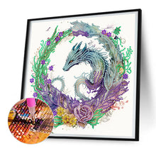 Load image into Gallery viewer, Circling Dragon 30*30CM (canvas) Partial Special-Shaped Drill Diamond Painting
