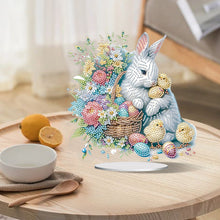 Load image into Gallery viewer, Special Shape Easter Rabbit Egg Flower Desktop Diamond Art Home Decor (LL144)
