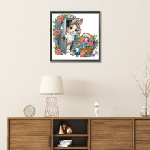 Load image into Gallery viewer, Garden Rabbit 30*30CM (canvas) Partial Special-Shaped Drill Diamond Painting
