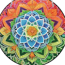 Load image into Gallery viewer, Acrylic Single-Sided Diamond Art Hanging Pendant Office Decor (Mandala Flower 4)
