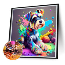 Load image into Gallery viewer, Painted Dog 30*30CM (canvas) Full Round Drill Diamond Painting
