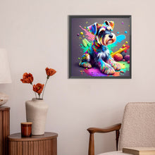 Load image into Gallery viewer, Painted Dog 30*30CM (canvas) Full Round Drill Diamond Painting
