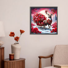 Load image into Gallery viewer, Elk Rose 30*30CM (canvas) Full Round Drill Diamond Painting
