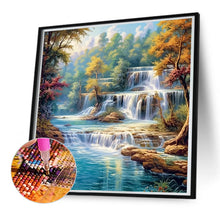 Load image into Gallery viewer, Mountains And Flowing Water 50*50CM (canvas) Full Round Drill Diamond Painting
