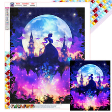 Load image into Gallery viewer, Disney Princess Silhouette 40*50CM (canvas) Full Square Drill Diamond Painting
