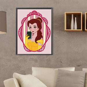 Disney Princess-Princess Belle 30*40CM (canvas) Full Square Drill Diamond Painting