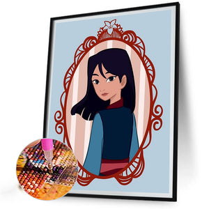 Disney Princess-Princess Mulan 30*40CM (canvas) Full Square Drill Diamond Painting