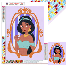 Load image into Gallery viewer, Disney Princess-Princess Jasmine 30*40CM (canvas) Full Square Drill Diamond Painting
