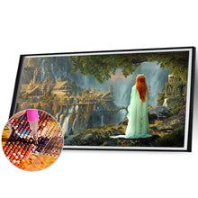 Load image into Gallery viewer, Castle And Princess 70*40CM (canvas) Full Round Drill Diamond Painting
