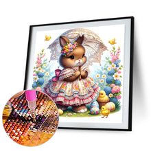 Load image into Gallery viewer, Spring Garden Rabbit 40*40CM (canvas) Full Square Drill Diamond Painting
