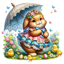 Load image into Gallery viewer, Spring Garden Rabbit 40*40CM (canvas) Full Square Drill Diamond Painting
