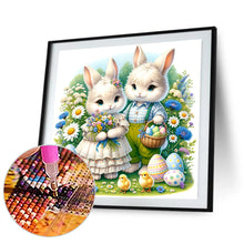 Load image into Gallery viewer, Spring Garden Rabbit 40*40CM (canvas) Full Square Drill Diamond Painting
