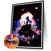 Load image into Gallery viewer, Princess Silhouette 40*50CM (canvas) Full AB Round Drill Diamond Painting
