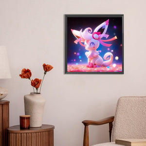 Pokemon 30*30CM (canvas) Full Round Drill Diamond Painting