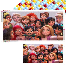 Load image into Gallery viewer, Disney Character Princess 100*50CM (canvas) Full Square Drill Diamond Painting
