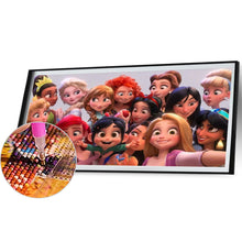 Load image into Gallery viewer, Disney Character Princess 100*50CM (canvas) Full Square Drill Diamond Painting
