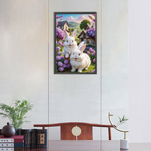 Load image into Gallery viewer, Rabbit 30*45CM (canvas) Full Round Drill Diamond Painting
