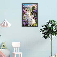 Load image into Gallery viewer, Rabbit 30*45CM (canvas) Full Round Drill Diamond Painting
