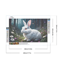 Load image into Gallery viewer, Rabbit 45*30CM (canvas) Full Round Drill Diamond Painting
