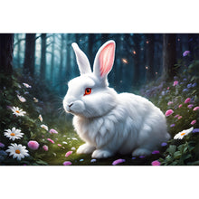 Load image into Gallery viewer, Rabbit 45*30CM (canvas) Full Round Drill Diamond Painting
