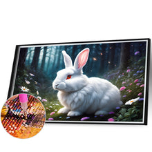 Load image into Gallery viewer, Rabbit 45*30CM (canvas) Full Round Drill Diamond Painting
