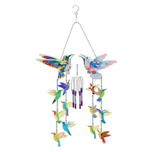 Load image into Gallery viewer, Double Side Wind Chime Diamond Art Hanging Pendant for Home Decor (Flying Bird)
